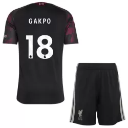 Conjunto Liverpool Gakpo 18 Niño Tercera 26/27 Conjunto Liverpool Gakpo 18 Niño Tercera 26/27