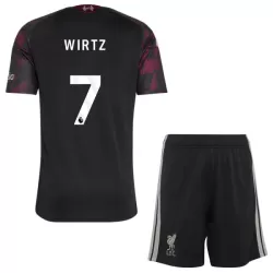 Conjunto Liverpool Wirtz 7 Niño Tercera 26/27 Conjunto Liverpool Wirtz 7 Niño Tercera 26/27