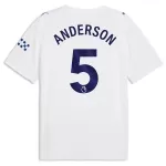 Camiseta Manchester City Anderson 5 Hombre Tercera 26/27