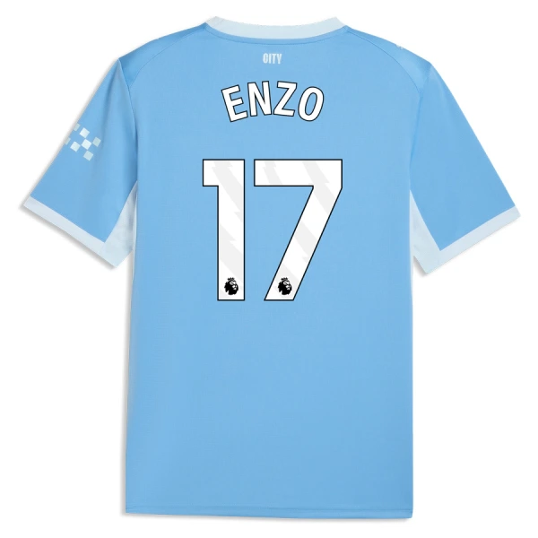 Camiseta Manchester City Enzo 17 Hombre Primera 26/27 Camiseta Manchester City Enzo 17 Hombre Primera 26/27