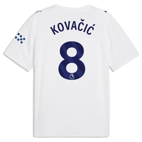 Camiseta Manchester City Kovacic 8 Hombre Tercera 26/27 Camiseta Manchester City Kovacic 8 Hombre Tercera 26/27