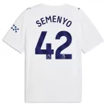 Camiseta Manchester City Semenyo 42 Hombre Tercera 26/27