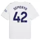 Camiseta Manchester City Semenyo 42 Hombre Tercera 26/27