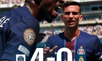 En la final del Mundial de Clubes, Chelsea vs. PSG, campeón de la Ligue 1. En la final del Mundial de Clubes, Chelsea vs. PSG, campeón de la Ligue 1.