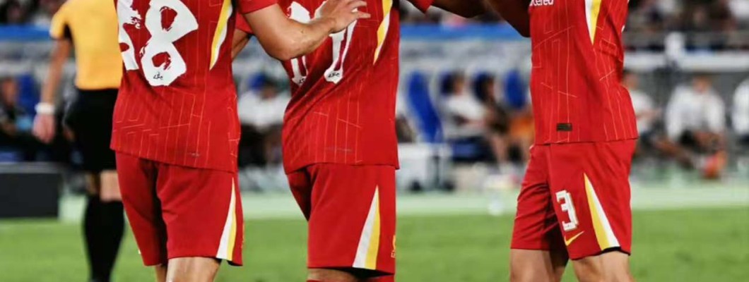 La nueva estrella del Liverpool debutó en la pretemporada con muchas ganas de que comience la nueva temporada.