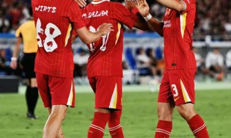 La nueva estrella del Liverpool debutó en la pretemporada con muchas ganas de que comience la nueva temporada. La nueva estrella del Liverpool debutó en la pretemporada con muchas ganas de que comience la nueva temporada.