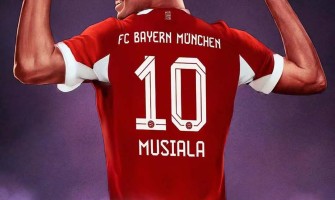 Musiala se convertirá en el dueño de la camiseta número 10 del Bayern. Musiala se convertirá en el dueño de la camiseta número 10 del Bayern.