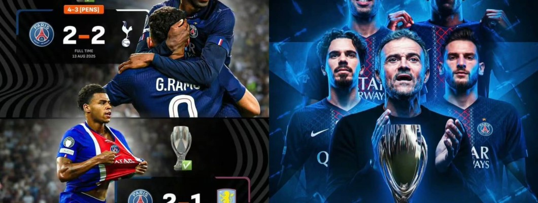 Noche en Salzburgo: El PSG defiende la Supercopa de la UEFA 2-1 Noche en Salzburgo: El PSG defiende la Supercopa de la UEFA 2-1